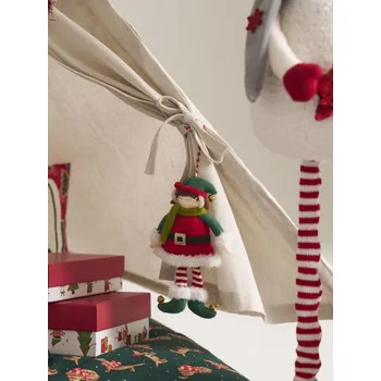 Vánoční dekorace Sinsay - Vánoční dekorace ve tvaru skřítka - červená - 692GF-33X - 692GF-33X-ONE