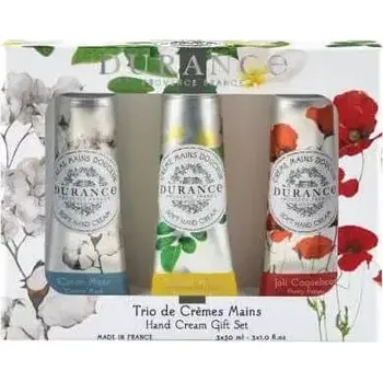 Kosmetická sada Dárková sada 3 jemných krémů na ruce 3x 30ml