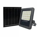 Eco Light LED reflektor ABS 50W 4000K se solárním panelem