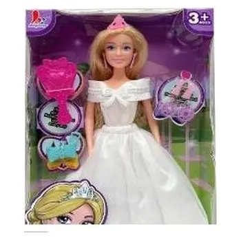 Panenka Lalka księżniczka w sukni ślubnej 29cm