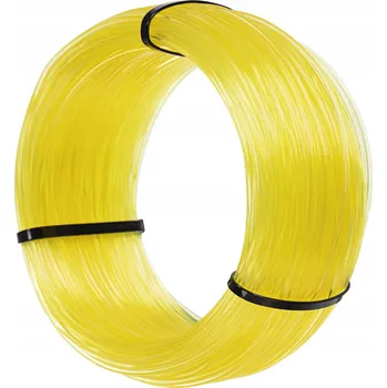 Filament Filament do 3D tiskárny Plastspaw PLA REFILL 250g Yellow Crystal Žlutý AMS