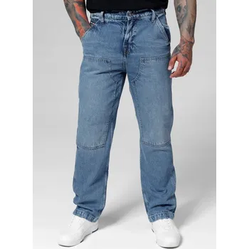 Pánské džíny Pitbull Carpenter pánské džíny rovného střihu velikost 29/32