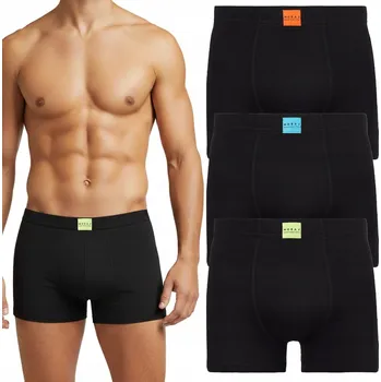 Boxerky Spodní Prádlo Boxerky Moraj , černé, velikost XL