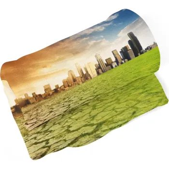 deka Sablio Deka Vyprahlá zem před mrakodrapy - 150x120 cm