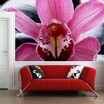 Tapeta Sablio Tapeta Růžová orchidea - 125x75 cm