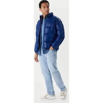 Dámská bunda Tommy Hilfiger Vatovaná bunda MW0MW40617 Modrá Regular Fit L