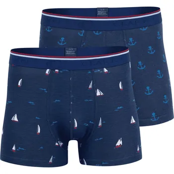 Boxerky Pánské boxerky 2 ks bavlněné HIPSTER velikost XL