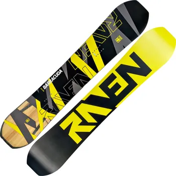 Snowboard RAVEN Snowboard Raven Barracuda ČERNÁ|ŽLUTÁ 2023