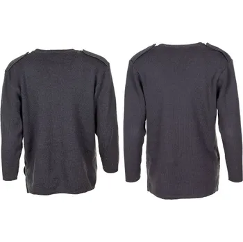 Dámský svetr Svetr dámský britský s výstřihem do "V" ŠEDOMODRÝ použitý