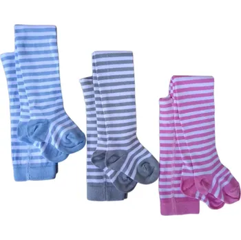 Dámské oblečení Dětské punčocháče Bopik T - 62 / bílá/růžová