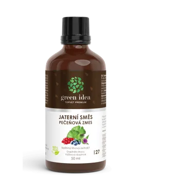 Přírodní produkt GREEN IDEA Jaterní směs 50 ml