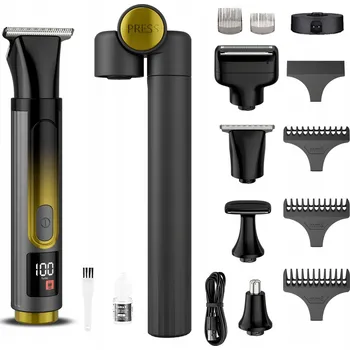 Holicí strojek 4V1 Holicí Strojek Elektrický holicí strojek na záda a tělo Zastřihovač nabíjení