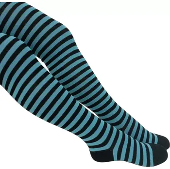 Dámské oblečení Dětské punčocháče Bopik T - 68 / černá/tyrkysová