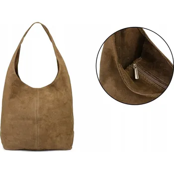 Kabelka vak Beltimore kožená vícebarevná velká A4