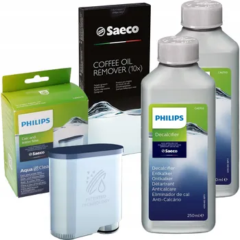 Filtr do kávovaru Filtr pro Saeco Philips Latte Go 3100 5400 4300 5000 + Odvápňovač a Tablety