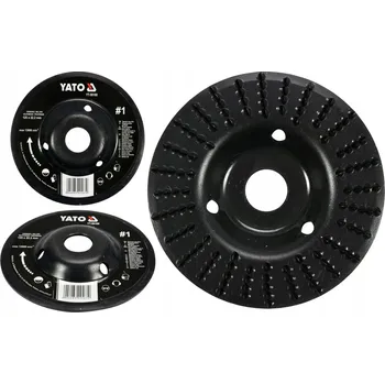 Brusný kotouč YATO RAŠPLE VYPUKLÁ 125mm Č.1