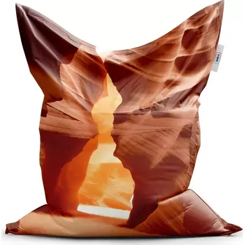 Sedací pytel Sablio Sedací vak Classic Skály v poušti - 150x100 cm