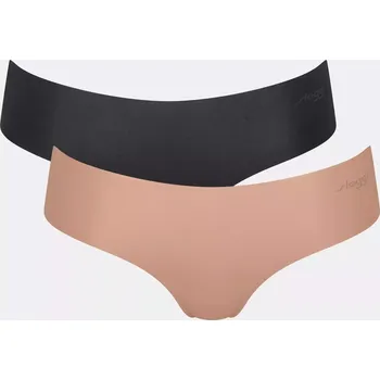 Kalhotky Dámské kalhotky ZERO Microfibre 2.0 Hipster C2P - BROWN - hnědočerné M0004 - SLOGGI BROWN S