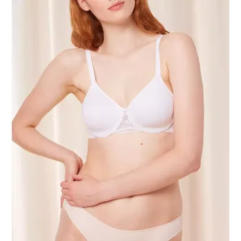 Podprsenka Dámská podprsenka Modern Lace+Cotton WP EX - WHITE - bílá 0003 - TRIUMPH WHITE 90D