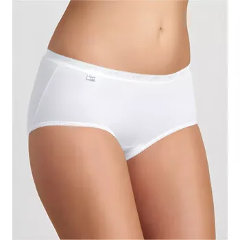 Dámská móda Dámské kalhotky Sloggi Basic+ Midi 2P bílé WHITE 48