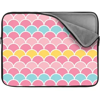 pouzdro na notebook Sablio Obal na notebook Barevné šupiny - 13"