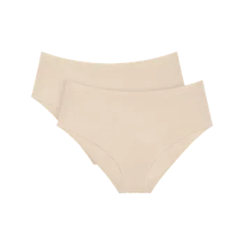 Oblečení a móda Dámské kalhotky Sense of Modal Midi 2P - YELLOW - sv. béžové 6720 - TRIUMPH YELLOW S