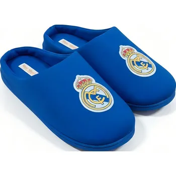Pánské pantofle Real Madrid FC Nazouvací papuče Real Madrid, modré Velikost: 45-46