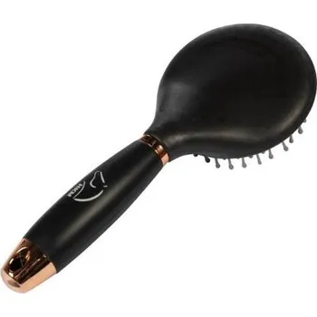 Čištění pro koně Hřeben na hřívu HKM Gel black/rose-gold