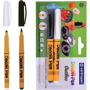 centropen Popisovač CENTROPEN Decor, čiena a biela 598156