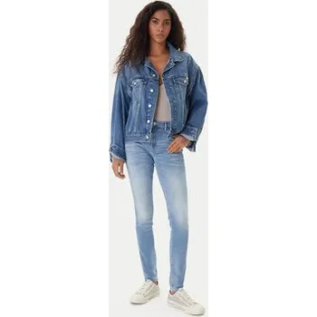 Guess Jeansy W2YA46 D4Q01 Modrá Skinny Fit 32_31