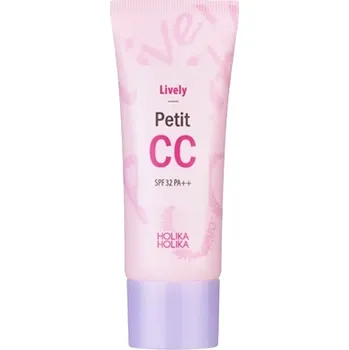 Holika Holika - Lively Petit CC - Lehký tónovací CC krém v odstínu růžové béžové - 30 ml