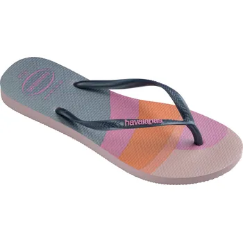 Dámské žabky HAVAIANAS Dámské žabky Slim 35/36 ORANŽOVÁ|RŮŽOVÁ|ŠEDÁ
