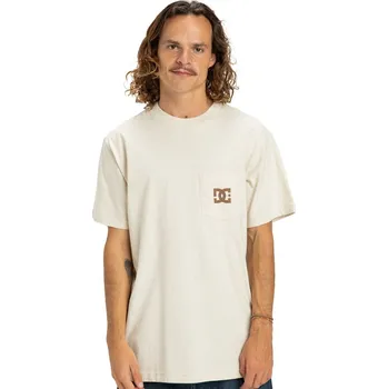 tričko DC Star Pocket Hss - TFLH/Oatmeal Heather M