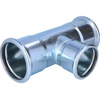 rozdělovač topení T-rozdělovač redukovaný KAN-therm Steel - 108 x 88,9 x