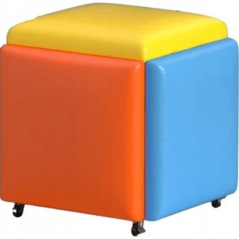 Taburet Čalouněná Taburet Perfectlife, vícebarevná