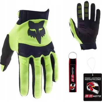 Moto rukavice Motocyklové rukavice Fox Dirtpaw vel. L žluto-černé