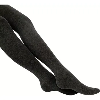 Dámské oblečení Dámské bavlněné punčocháče Melanga - 170-176 / šedá