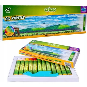 Kresba Pastelky pastelky Cricco 24 ks
