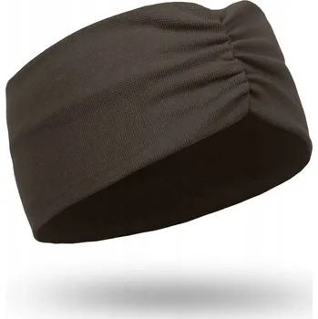 Čepice Dětská bavlněná čelenka NANDY do vlasů s oušky – nařasená pro holčičky