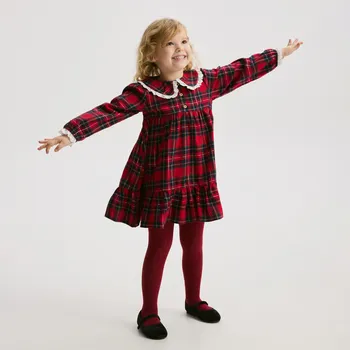 Dívčí šaty Reserved - Kostkované šaty - vícebarevná - 506FW-MLC - 506FW-MLC-86