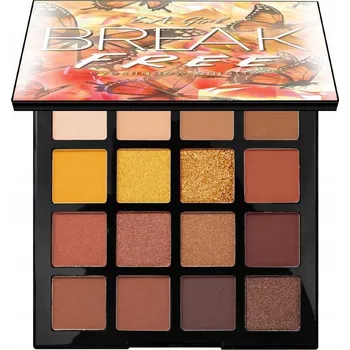 Oční stíny Paletka očních stínů LA Girl lisovaná, mix povrchových úprav