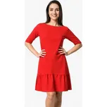 CityZen - ADA Dámské šaty červené bez kapes 46