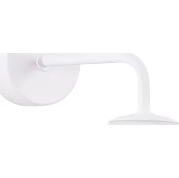 Nástěnné svítidlo Nástěnné svítidlo Astral, 1x bílé skleněné stínítko, w