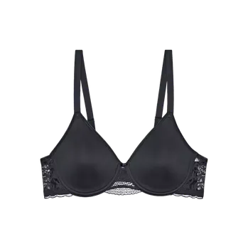 Podprsenka Dámská podprsenka Modern Lace+Cotton WP EX - BLACK - černá 0004 - TRIUMPH BLACK 90C