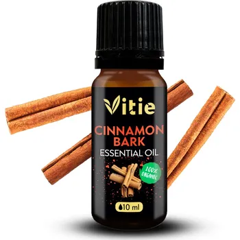 BIO 100% Esenciální olej Skořice - kůra, 10 ml, Vitie