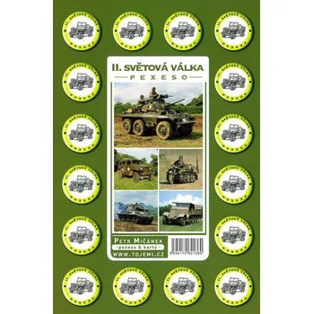 Karetní hra Mičánek MP pexeso A4 II světová válka 596385