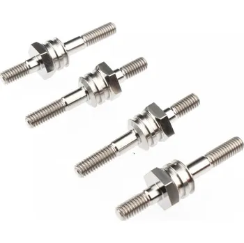 RC náhradní díl XB4 25 Sada titanových horních držáků tlumičů