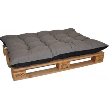 Axin Trading s.r.o. Paletový sedák / zahradní matrace šedý melír