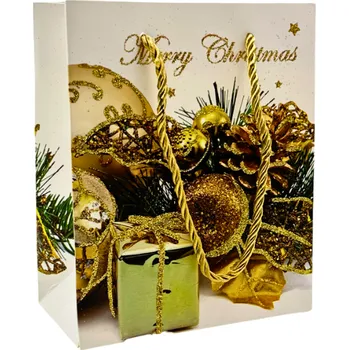 Dárková taška Vánoční dárková taška 14×17 cm 11277.02