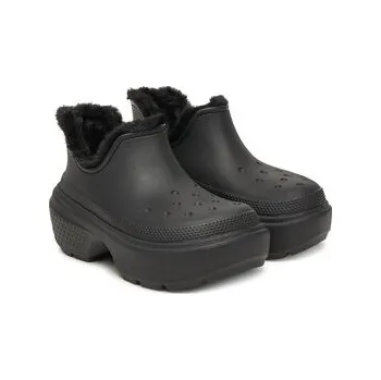Dívčí obuv Crocs Sněhule Stomp Lined Shorty Boot 210673 Černá 38_39